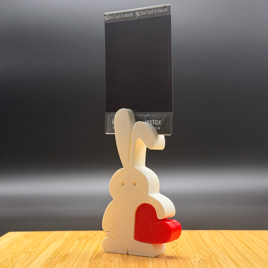 Magnetic Bunny with Heart – Photo Holder
