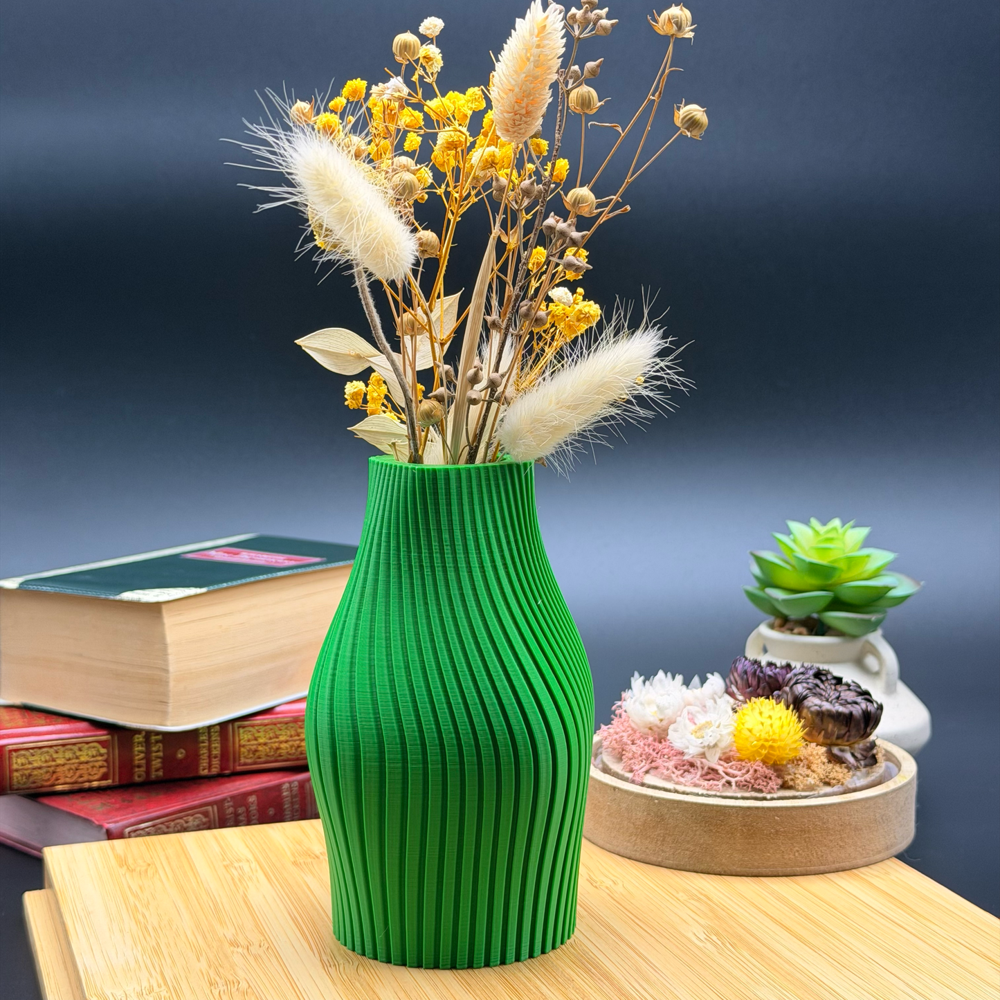 Lucky Bamboo Vase