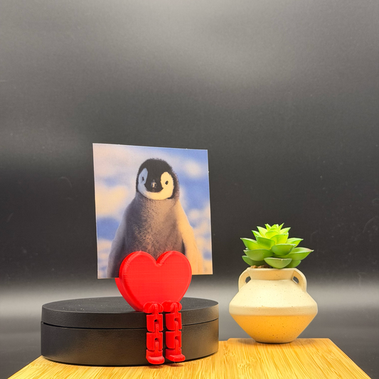 Articulated Heart Photo Holder