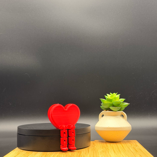 Articulated Heart Photo Holder