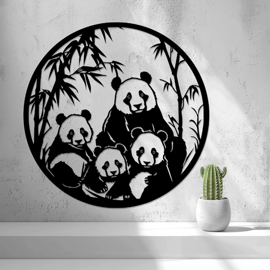 2D Panda in the Nature